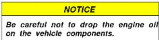 Scion xA (2004) - Checking the engine oil level - 3