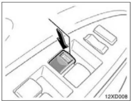Diagram of a vehicle's seatbelt with a car, showing no text or symbols on the diagram itself
