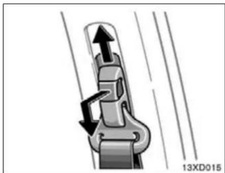 Mechanical component diagram showing a piston-like structure with directional arrows (no text or symbols)