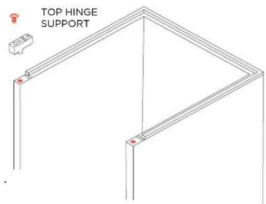 TOP HINGE SUPPORT