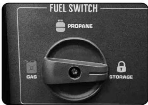 FUEL SWITCH PROpane GAS STORAGE