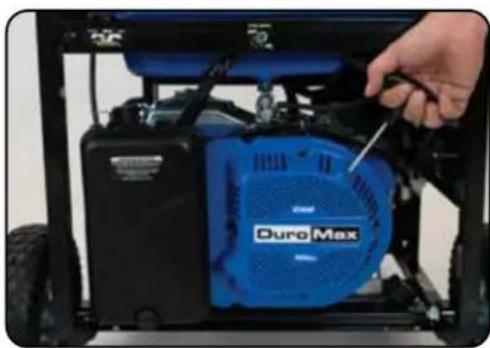DuroStar DS10000E - Turn idle control OFF - 1