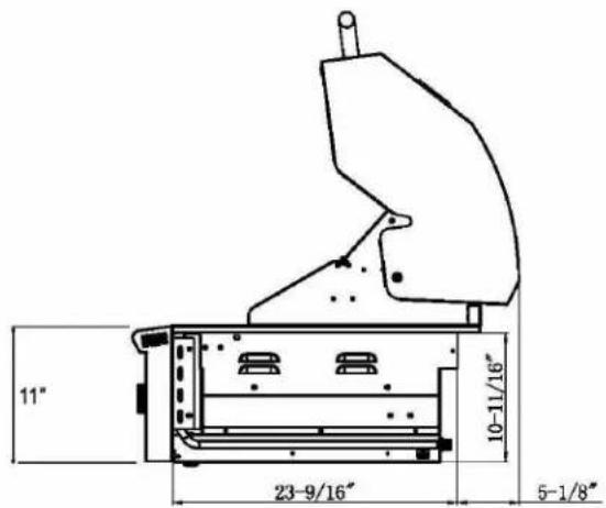 11" 23-9/16" 10-11/16" 5-1/8"