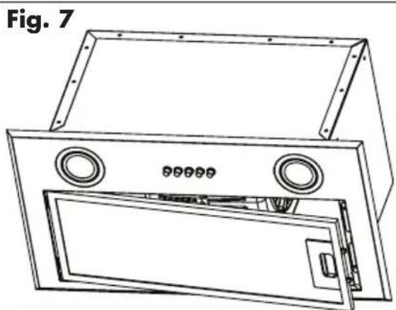 HOOVER HV-C60RU - Mounting in a cabinet - 2