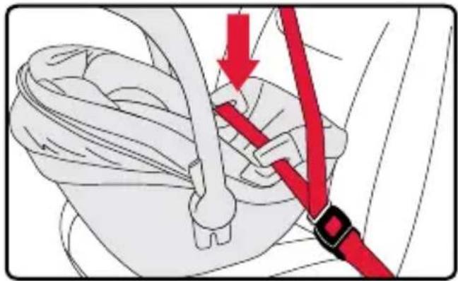 BRITAX B-Safe Gen2 - Lap-Shoulder Belt Installation - 4