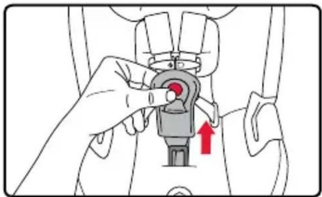 BRITAX B-Safe Gen2 - Adjusting the Buckle - 5