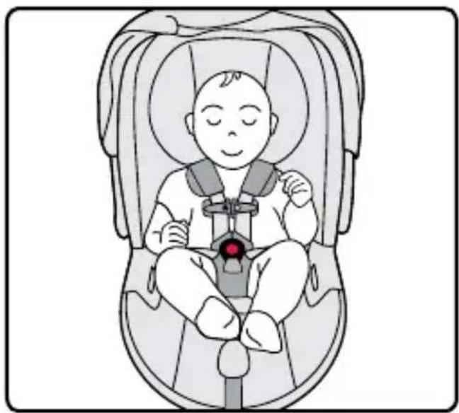 BRITAX B-Safe Gen2 - Instalación con banda horizontal - 1
