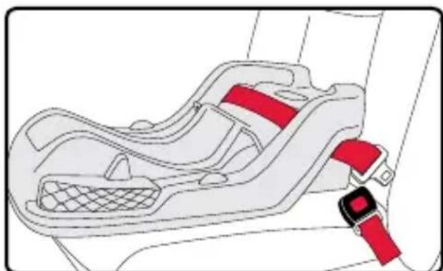 BRITAX B-Safe Gen2 - Lap Belt Installation - 1