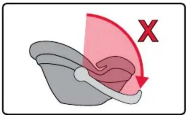 BRITAX B-Safe Gen2 - Posiciones de la manija - 3