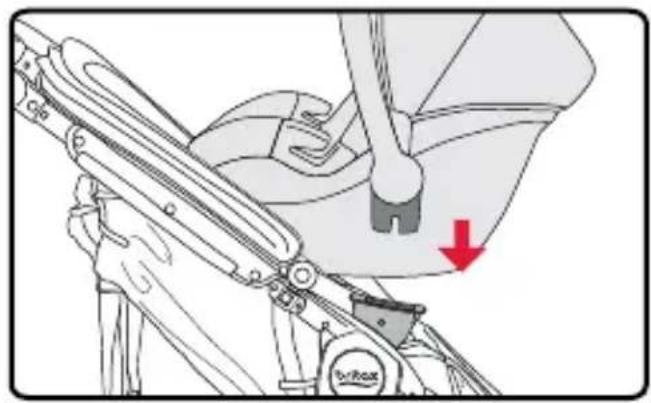 BRITAX B-Safe Gen2 - Attaching the Car Seat to the Stroller - 1