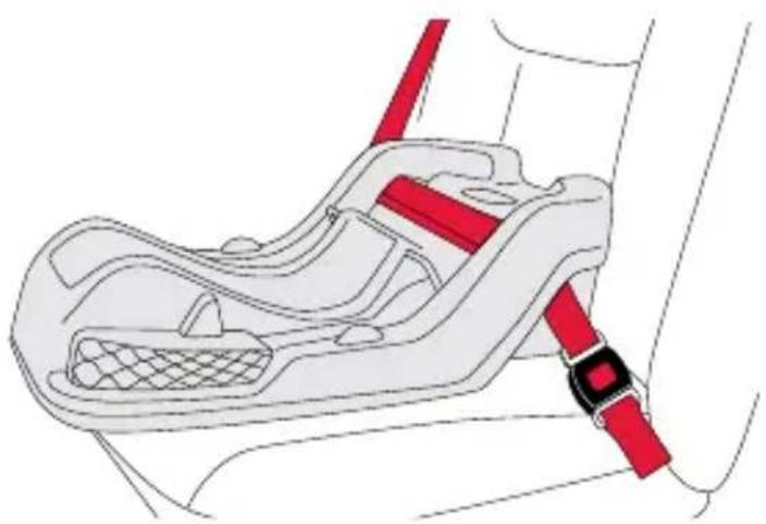 BRITAX B-Safe Gen2 - Lap-Shoulder Belt Installation - 5