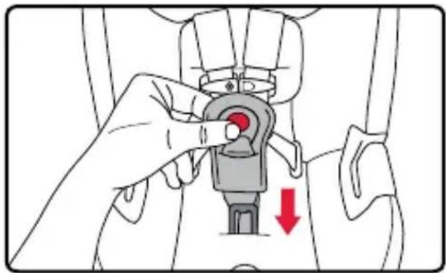 BRITAX B-Safe Gen2 - Adjusting the Buckle - 6