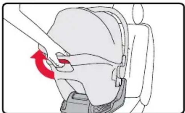BRITAX B-Safe Gen2 - Extracción del asiento de seguridad para bebés - 1