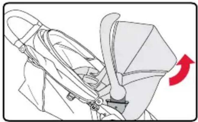 BRITAX B-Safe Gen2 - Removing the Car Seat from the Stroller - 1