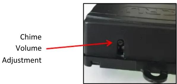 Chime Volume Adjustment