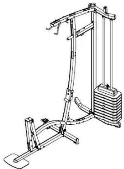Best Fitness BFMG30 - Be careful to assemble all components in the sequence they are presented. - 1