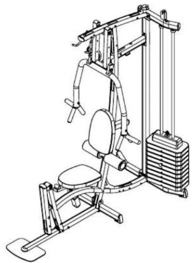 Best Fitness BFMG30 - Be careful to assemble all components in the sequence they are presented. - 1