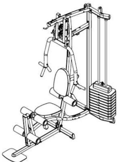 Best Fitness BFMG30 - Be careful to assemble all components in the sequence they are presented. - 1