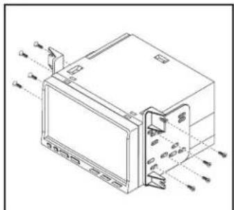 Axxess 99-5849CH - Provisión de radio ISO DDIN - 1