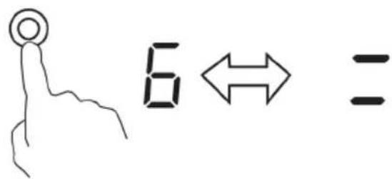 6 ⇌ =
