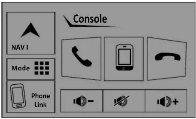 Console NAV I Mode Phone Link