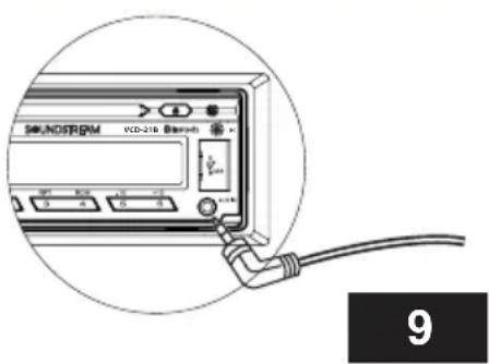 SANDSTREAM VCD-216 Bluetooth 9