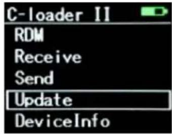 C-loader II RDM Receive Send Update DeviceInfo