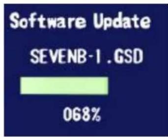 Software Update SEVENB-1 .GSD 068%