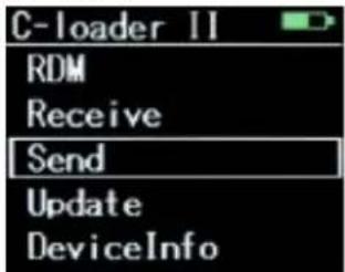 C-loader II RDM Receive Send Update DeviceInfo