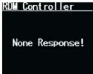 ROM Controller None Response!