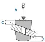 SIMRAD LiveSight Thru-Hull - The Fairing block - 1