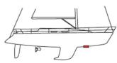 SIMRAD LiveSight Thru-Hull - Mounting location (guidelines only) - 9