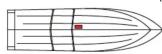 SIMRAD LiveSight Thru-Hull - Mounting location (guidelines only) - 4