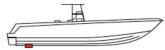 SIMRAD LiveSight Thru-Hull - Mounting location (guidelines only) - 5
