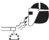 Cigweld Transarc 300i - ELECTRIC SHOCK can kill. - 1