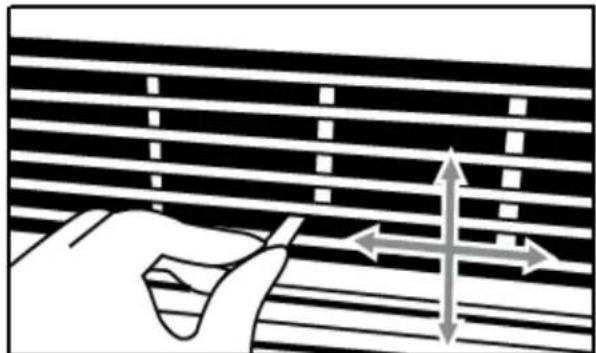Koldfront WTC8002WCO - Air Directional Louvers: - 1
