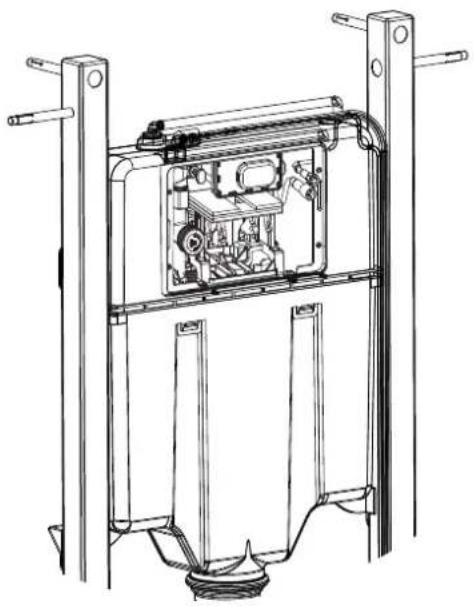 KOHLER K-8423A-0 - In-Wall tank installation - 6