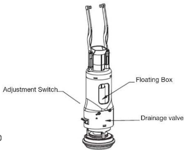 Adjustment Switch Floating Box Drainage valve