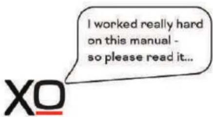 I worked really hard on this manual - so please read it...