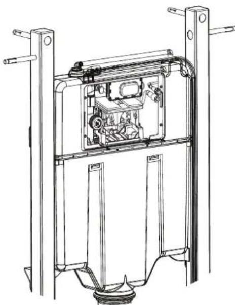 KOHLER K-5402A-0 - In-wall tank installation - 6