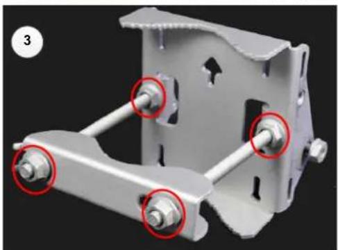 Cambium Networks PTP 700 - Tilt Bracket Assembly - 3