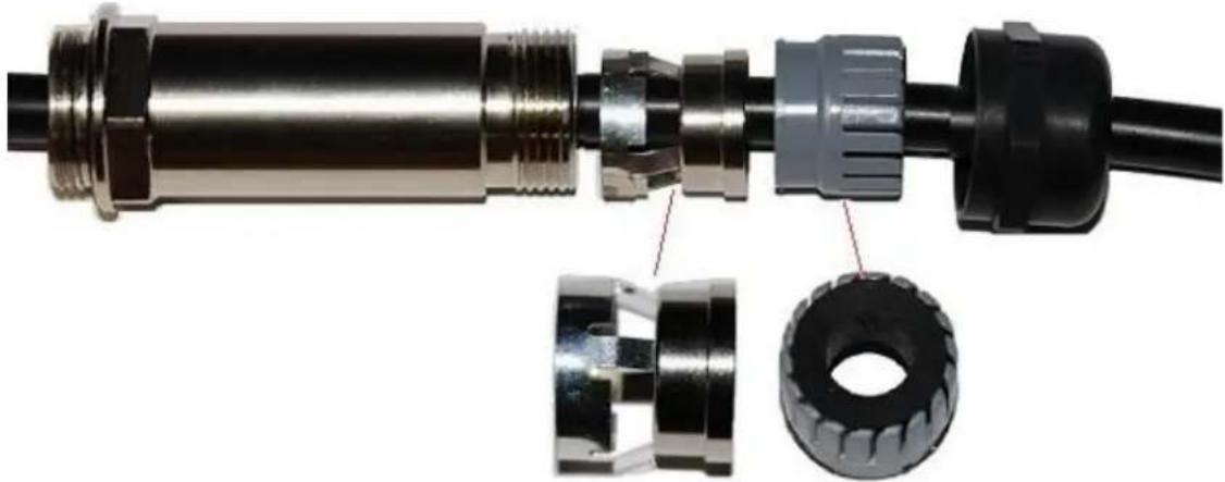 Cambium Networks PTP 700 - Fitting the long cable gland - 3