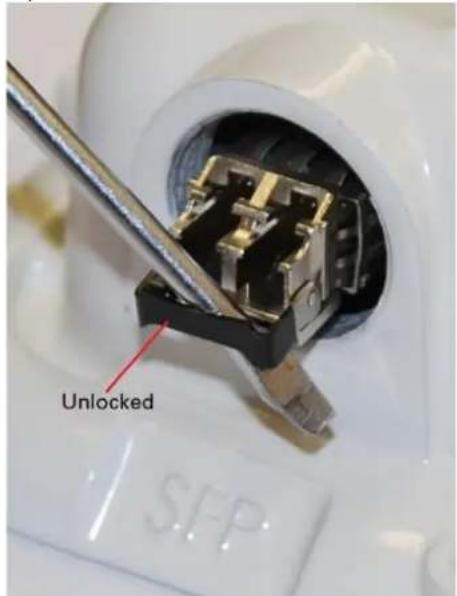 Unlocked SFP