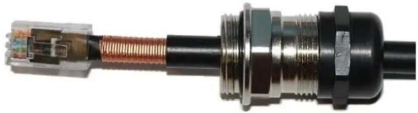 Cambium Networks PTP 700 - Install the ODU to top LPU drop cable - 3