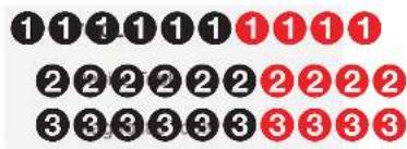 1 1 1 1 1 1 1 1 1 2 2 2 2 2 2 2 2 2 3 3 3 3 3 3 3 3 3 3