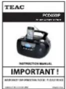 TEAC PCD450iP - LIST OF MAIN PARTS - 2