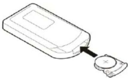 Ausclimate ACCT150 - Replacing the remote control batteries - 3
