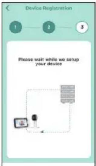 Device Registration 1 2 3 Please wait while we setup your device