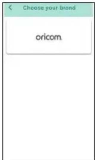 Choose your brand oricom.