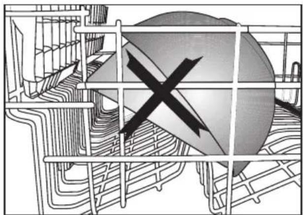 Defy DDW 240 - Placing the dishes into the dishwasher - 3